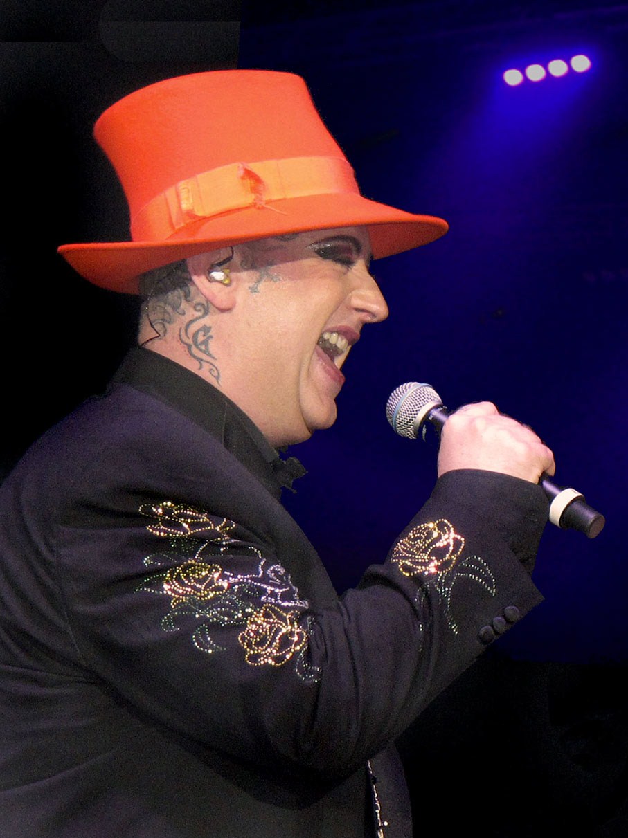 Porträt von Boy George